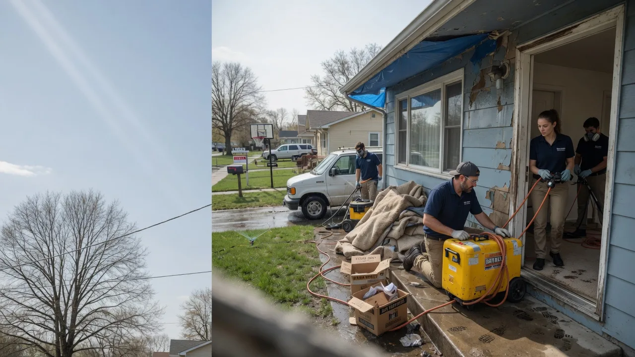 Basement Flood Cleanup in Fairmount, IN near me